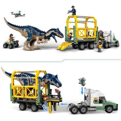 LEGO Dinosaur Missions: Allosaurus Transport Truck 76966 Jurassic World