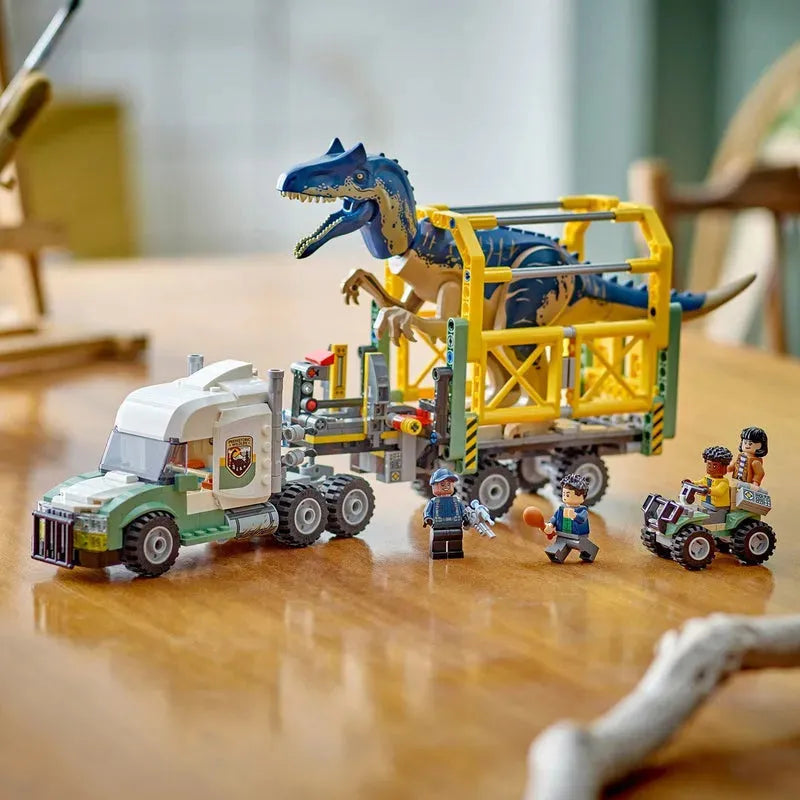 LEGO Dinosaur Missions: Allosaurus Transport Truck 76966 Jurassic World