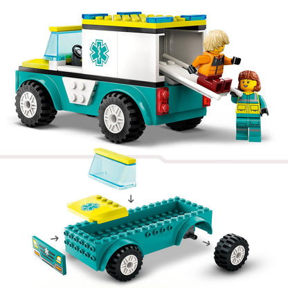 LEGO Ambulance & Snowboarder 60403 City LEGO FRIENDS @ 2TTOYS LEGO €. 16.49