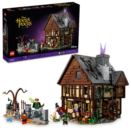 LEGO Disney Hocus Pocus: het huisje van de Sanderson-zussen 21341 Ideas LEGO IDEAS @ 2TTOYS LEGO €. 229.99