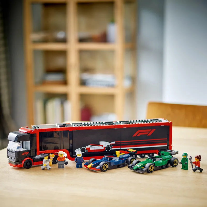 LEGO F1 Truck met Red Bull RB20 & Aston Martin AMR24 F1 auto's 60445 City LEGO CREATOR @ 2TTOYS | Official LEGO shop😊🥰 LEGO €. 84.99