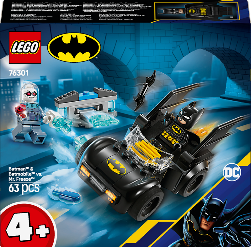 LEGO Batman & Batmobile Vs Mr. Freeze 76301 Batman (Levering: januari 2025)