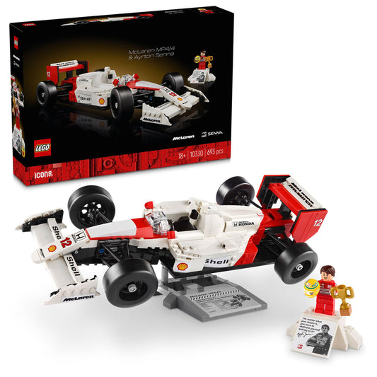 LEGO McLaren MP4/4 en Ayrton Senna 10330 Icons LEGO Icons @ 2TTOYS LEGO €. 67.99