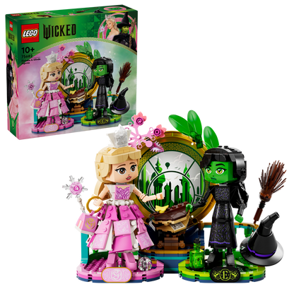 LEGO Elphaba and Glinda figures 75682 Wicked (Pre-Order: October)