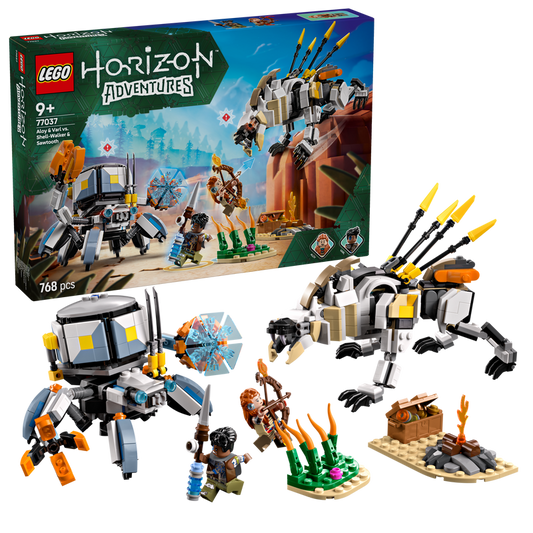 LEGO Aloy & Varl vs. Shell-Walker & Sawtooth 77037 Horizon (Levering: maart 2025)