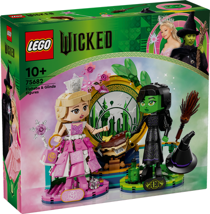 LEGO Elphaba en Glinda figuren 75682 Wicked (Pre-Order: Oktober)