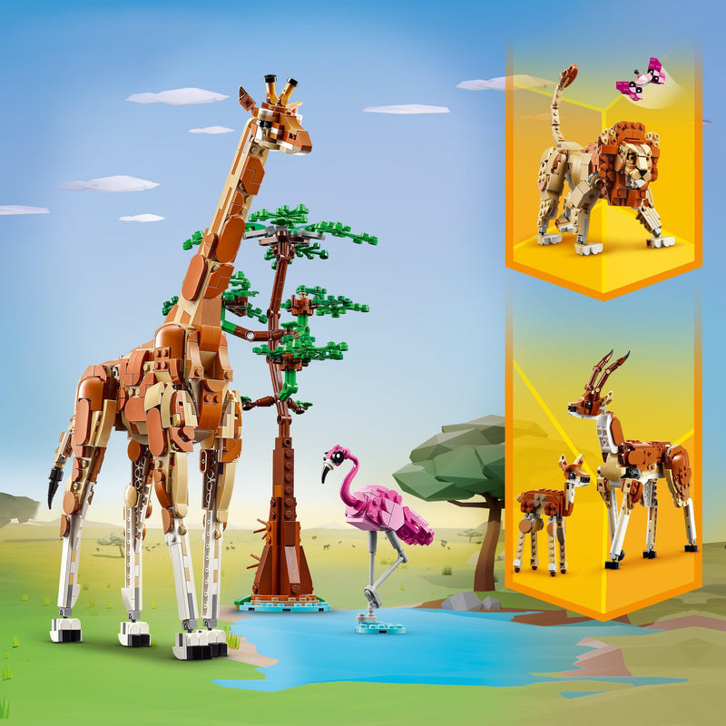 LEGO Wilde Safari dieren 31150 Creator 3 in 1 LEGO CREATOR 3 IN 1 @ 2TTOYS LEGO €. 54.49