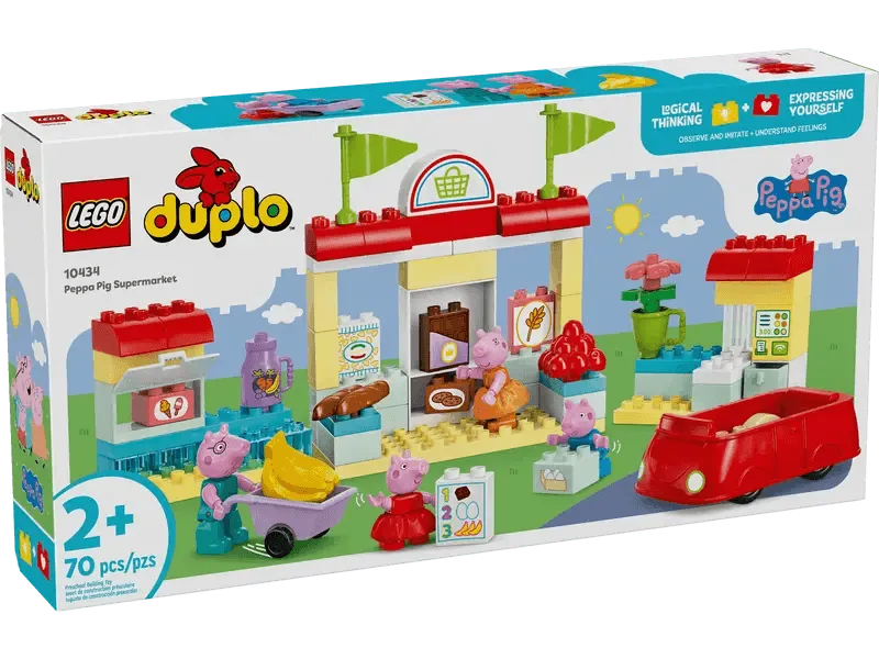 LEGO Peppa Big supermarkt 10434 DUPLO (Pre-Order: verwacht juni) PEPPA PIG @ 2TTOYS LEGO €. 59.49