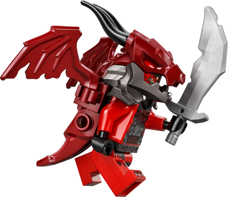 LEGO Bliksemtand Draak van Chaos 71832 Ninjago (Pre-Order: 1 maart)