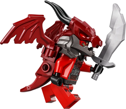 LEGO Bliksemtand Draak van Chaos 71832 Ninjago (Pre-Order: 1 maart)