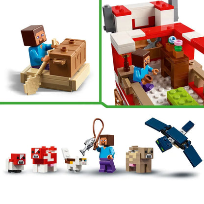 LEGO The Mushroom House 21270 Minecraft (Pre-Order: January 2025)