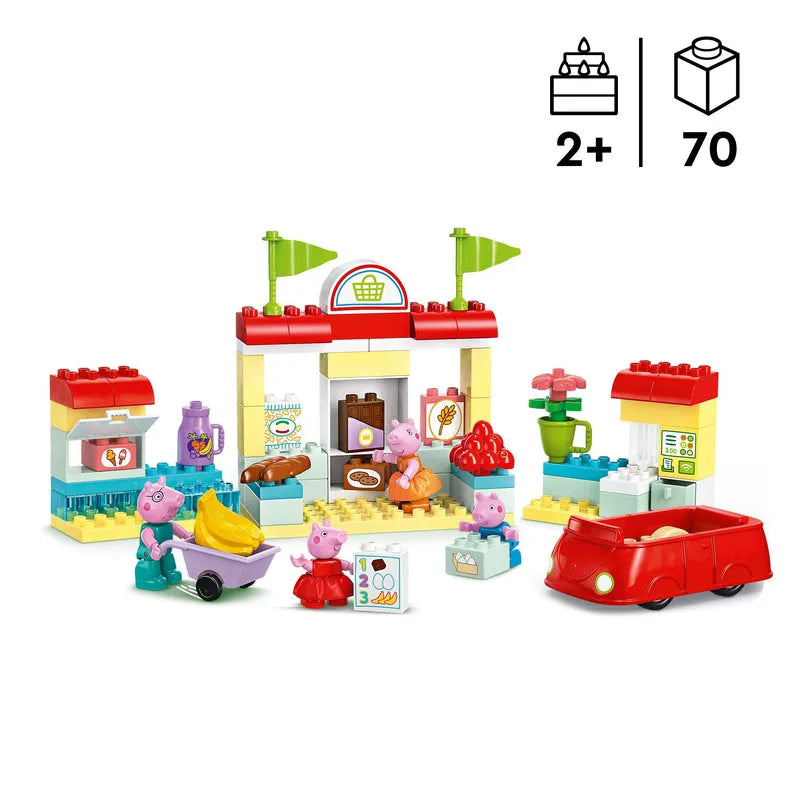 LEGO Peppa Big supermarkt 10434 DUPLO (Pre-Order: verwacht juni) PEPPA PIG @ 2TTOYS LEGO €. 59.49