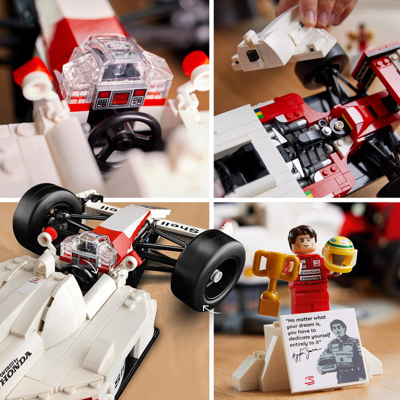 LEGO McLaren MP4/4 en Ayrton Senna 10330 Icons LEGO Icons @ 2TTOYS LEGO €. 67.99