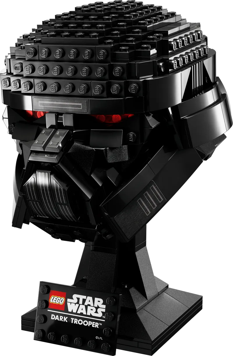 LEGO Dark Trooper helmet 75343 Star Wars