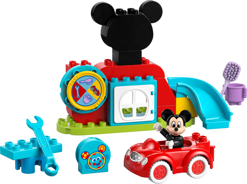 LEGO Mickey Mouse Clubhuis en auto 10454 DUPLO (Pre-Order: maart 2025)