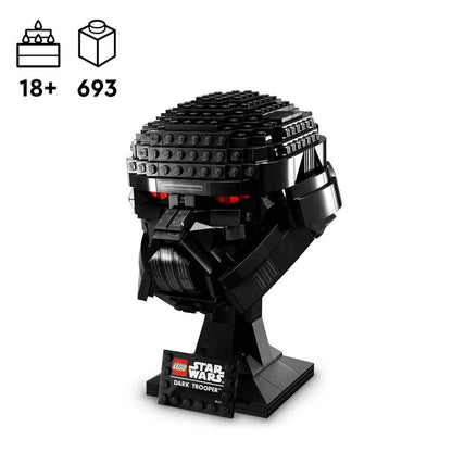 LEGO Dark Trooper helmet 75343 Star Wars