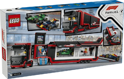 LEGO F1 Truck met Red Bull RB20 & Aston Martin AMR24 F1 auto's 60445 City LEGO CREATOR @ 2TTOYS | Official LEGO shop😊🥰 LEGO €. 84.99