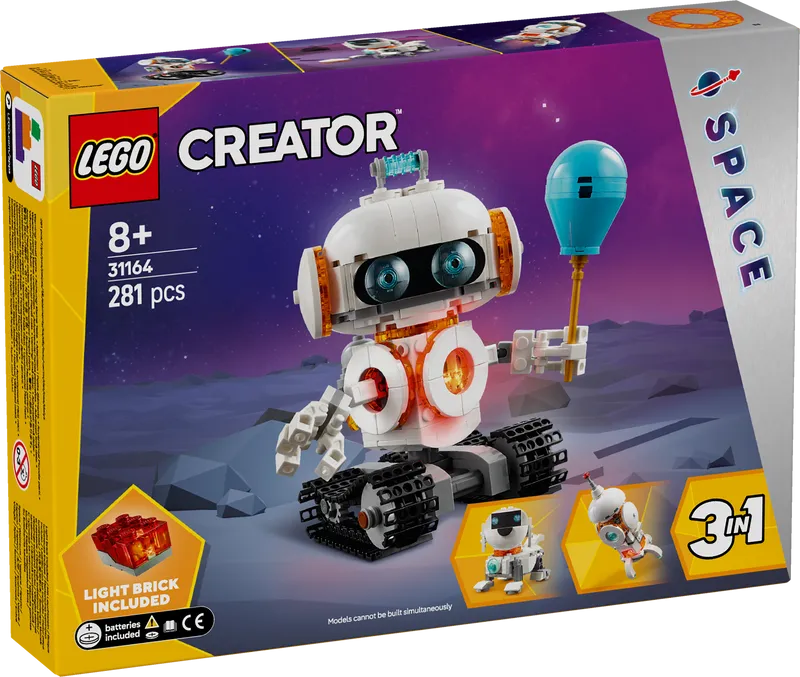 LEGO Ruimte Robot 31164 Creator 3 in 1