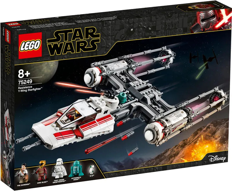 LEGO Resistance Y-Wing Starfighter including DO Droid 75249 StarWars