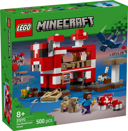 LEGO The Mushroom House 21270 Minecraft (Pre-Order: January 2025)