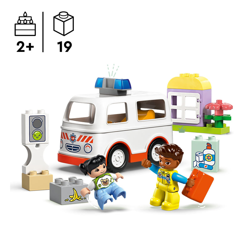 LEGO Ambulance with Driver 10447 DUPLO (Pre-Order: January 2025)