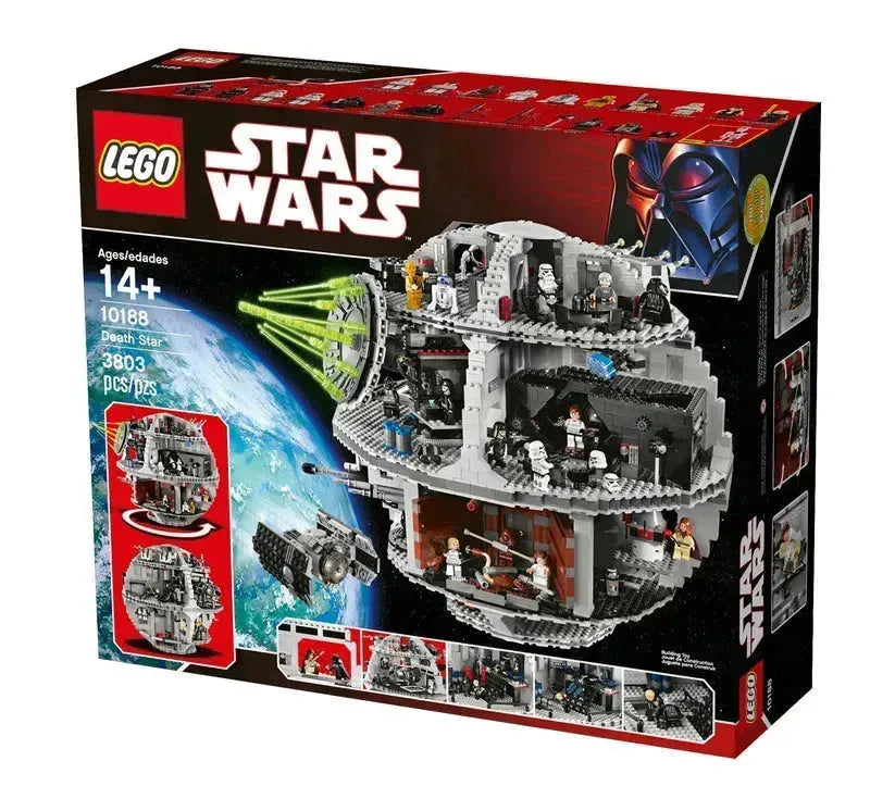 LEGO DeathStar 2008: 3,886 pieces 10188 Star Wars