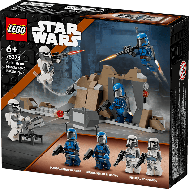 LEGO Hinderlaag op Mandalore Battle Pack 75373 StarWars (Pre-Order: verwacht) LEGO STARWARS @ 2TTOYS LEGO €. 18.49