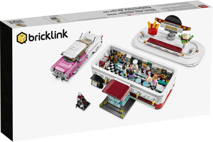 LEGO 1950’s Diner 910011 Bricklink LEGO BRICKLINK @ 2TTOYS | Official LEGO shop😊🥰 BRICKLINK €. 219.99