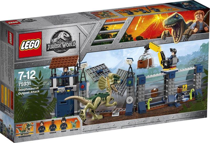 LEGO Aanval van de Dilophosaurus 75931 Jurassic World LEGO JURASSIC WORLD @ 2TTOYS | Official LEGO shop😊🥰 LEGO €. 54.99