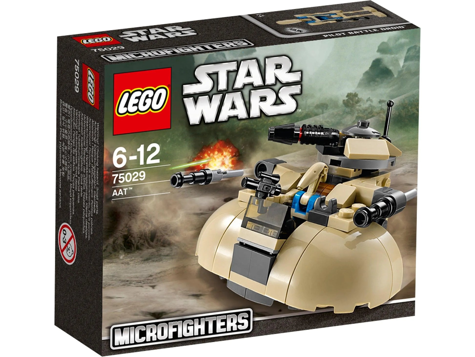 LEGO AAT Microfighter 75029 Star Wars - Microfighters LLEGO STARWARS @ 2TTOYS | Official LEGO shop😊🥰 LEGO €. 9.99