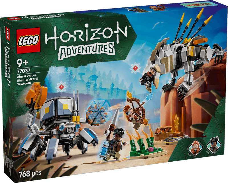 LEGO Aloy & Varl vs. Shell-Walker & Sawtooth 77037 Horizon (Levering: maart 2025) @ 2TTOYS | Official LEGO shop😊🥰 LEGO €. 38.49