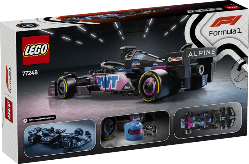 LEGO Alpine F1 racer 77248 Speedchampions (Levering: 1 maart 2025) @ 2TTOYS | Official LEGO shop😊🥰 2TTOYS | Official LEGO shop😊🥰 €. 22.98