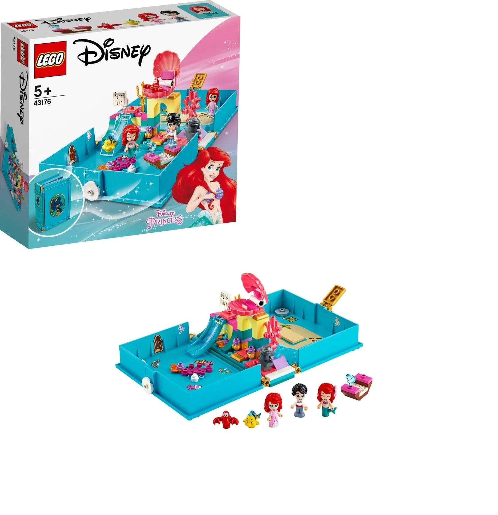 LEGO Ariel's Verhalenboek Avonturen 43176 Disney LEGO DISNEY SPROOKJES @ 2TTOYS | Official LEGO shop😊🥰 LEGO €. 14.99