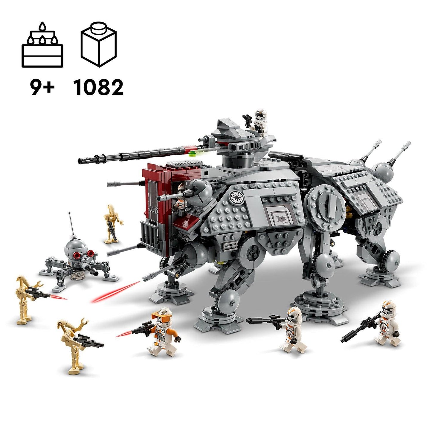 LEGO AT-TE Walker 75337 StarWars LEGO STARWARS @ 2TTOYS LEGO €. 118.48