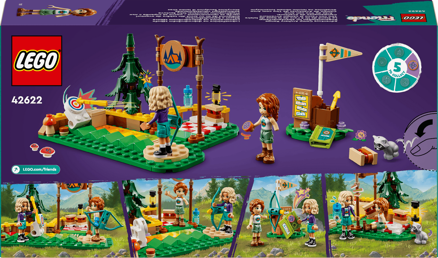 LEGO Avonturenkamp Boogschieten 42622 Friends (Pre-Order: verwacht juni) LEGO FRIENDS @ 2TTOYS LEGO €. 12.49