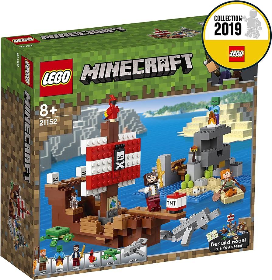 LEGO Avontuur op het piratenschip 21152 Minecraft LEGO MINECRAFT @ 2TTOYS LEGO €. 47.49