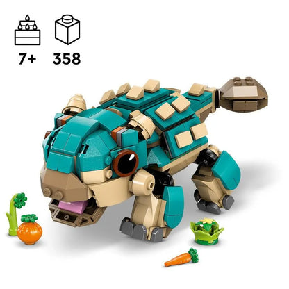 LEGO Baby Bumpy: Ankylosaurus 76962 Jurassic World LEGO JURASSIC WORLD @ 2TTOYS | Official LEGO shop😊🥰 LEGO €. 21.98