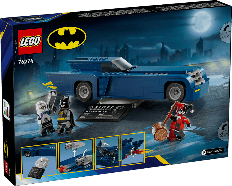 LEGO Batman: The Animated Series Batmobile vs. Harley Quinn & Mr. Freeze 76274 Batman LEGO SUPERHEROES @ 2TTOYS | Official LEGO shop😊🥰 LEGO €. 49.98