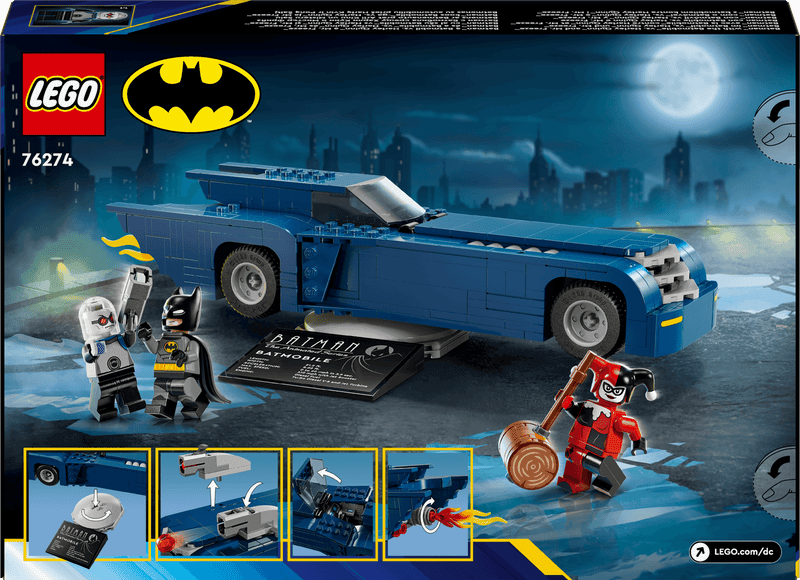 LEGO Batman: The Animated Series Batmobile vs. Harley Quinn & Mr. Freeze 76274 Batman LEGO SUPERHEROES @ 2TTOYS | Official LEGO shop😊🥰 LEGO €. 49.98