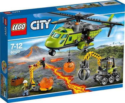 LEGO Bevoorrading helikopter 60123 City LEGO CITY VULKAANONDERZOEKERS @ 2TTOYS | Official LEGO shop😊🥰 LEGO €. 64.99