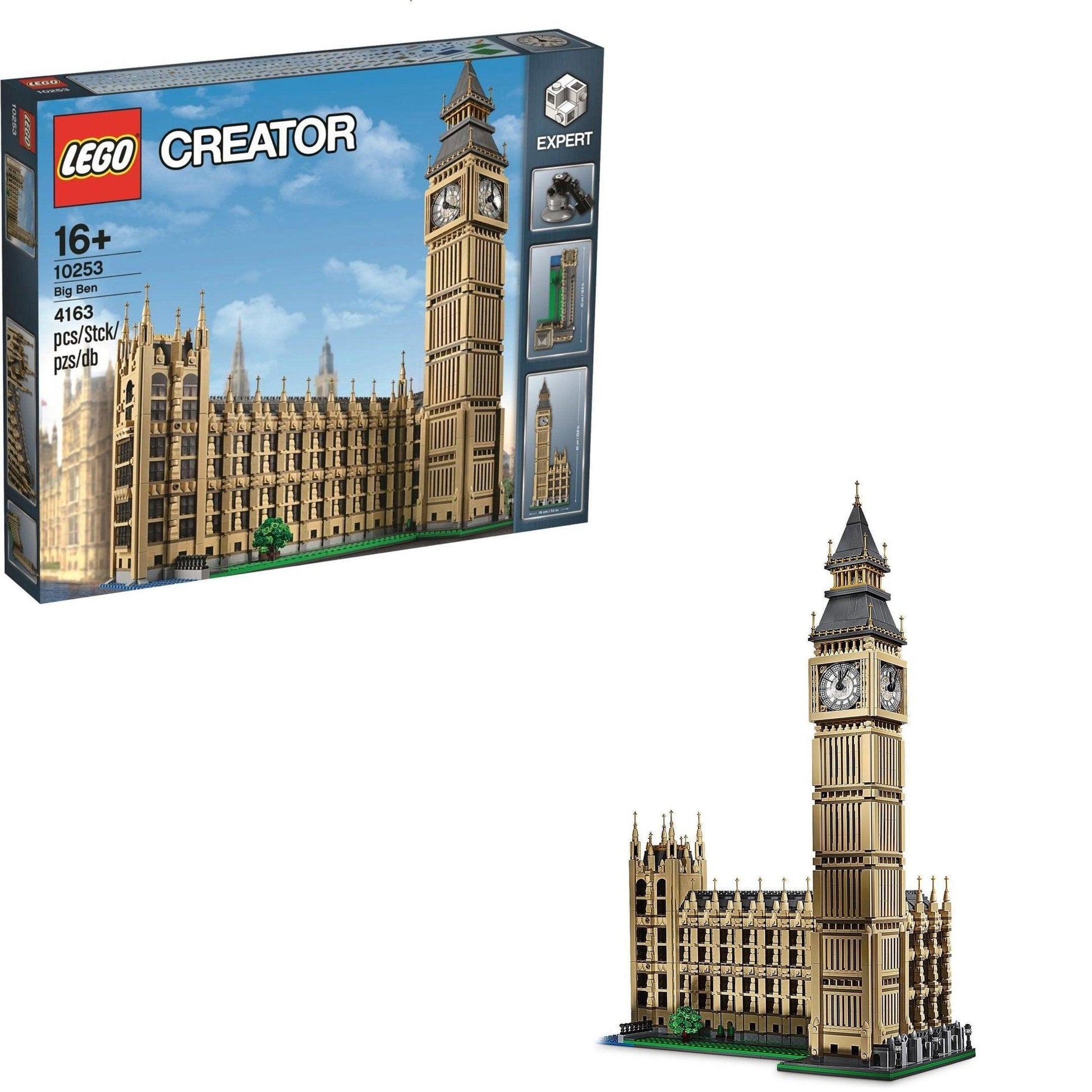 LEGO Big Ben uit Londen 10253 Creator Expert LEGO CREATOR EXPERT @ 2TTOYS | Official LEGO shop😊🥰 LEGO €. 399.99