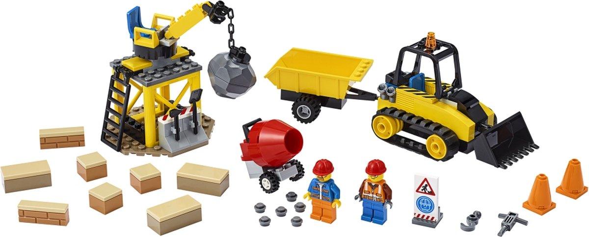 LEGO Bouw Bulldozer Graafmachine 60252 City LEGO CITY BOUWPLAATS @ 2TTOYS LEGO €. 15.49
