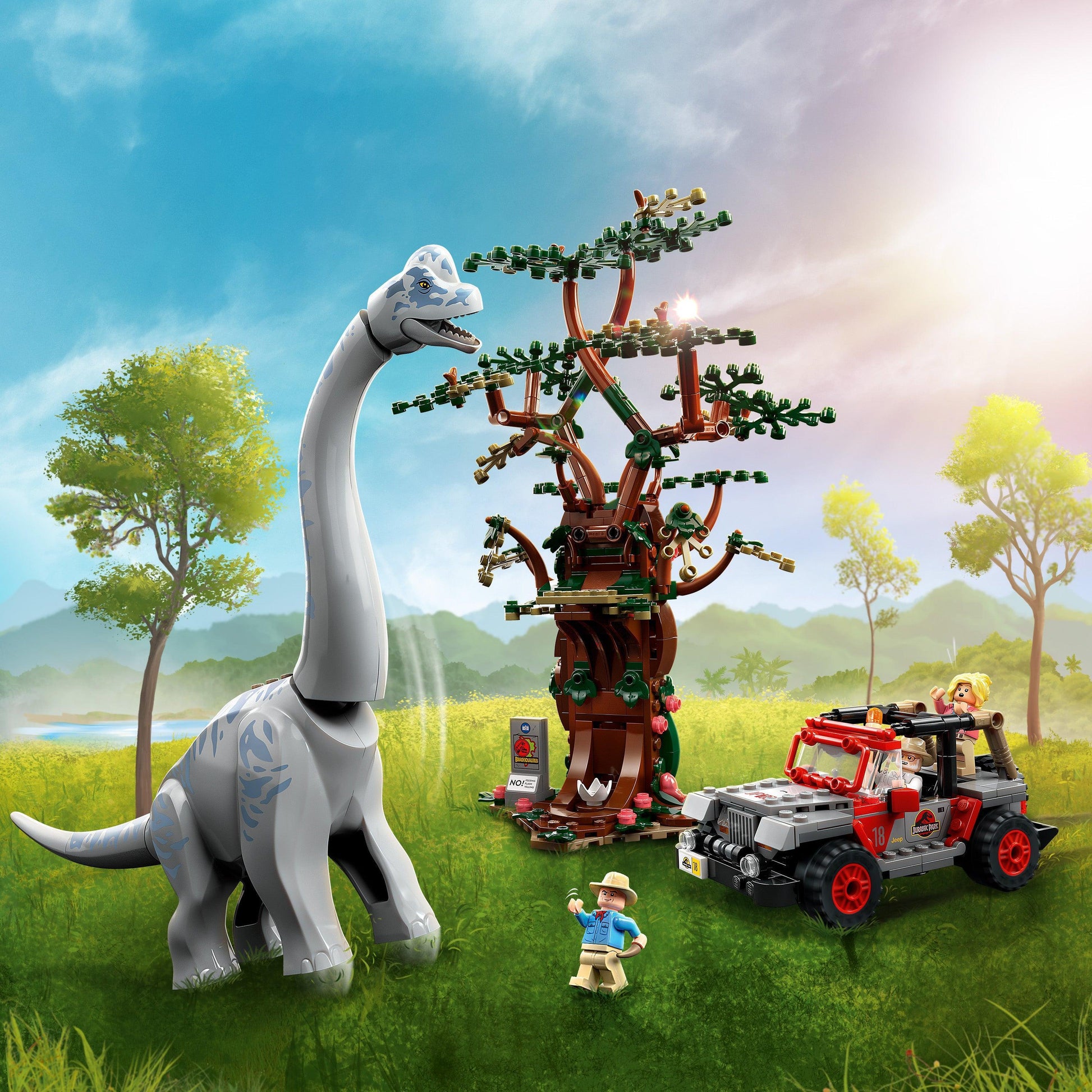 LEGO Brachiosaurus ontdekking 76960 Jurrasic World LEGO @ 2TTOYS LEGO €. 71.99