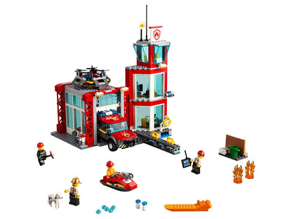 LEGO Brandweer Kazerne met brandweerwagen 60215 City LEGO CITY BRANDWEER @ 2TTOYS LEGO €. 49.99