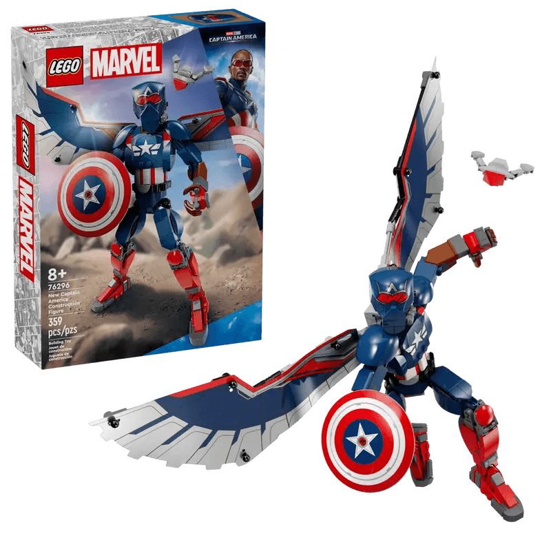 LEGO Captain America figurine 76296 Superheroes LEGO @ 2TTOYS | Official LEGO shop😊🥰 LEGO €. 29.49