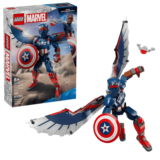 LEGO Captain America figurine 76296 Superheroes LEGO @ 2TTOYS | Official LEGO shop😊🥰 LEGO €. 29.49