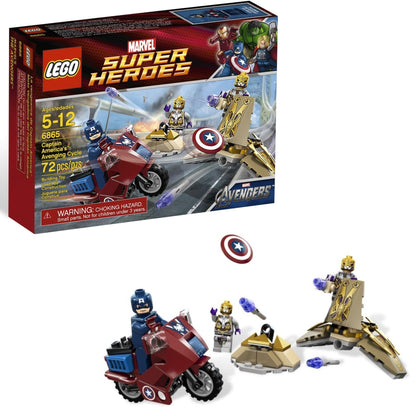 LEGO Captain America's Avenging Motorfiets 6865 Marvel Super Heroes LEGO Captain America's Avenging Cycle 6865 Marvel Super Heroes 6865 @ 2TTOYS LEGO €. 12.99