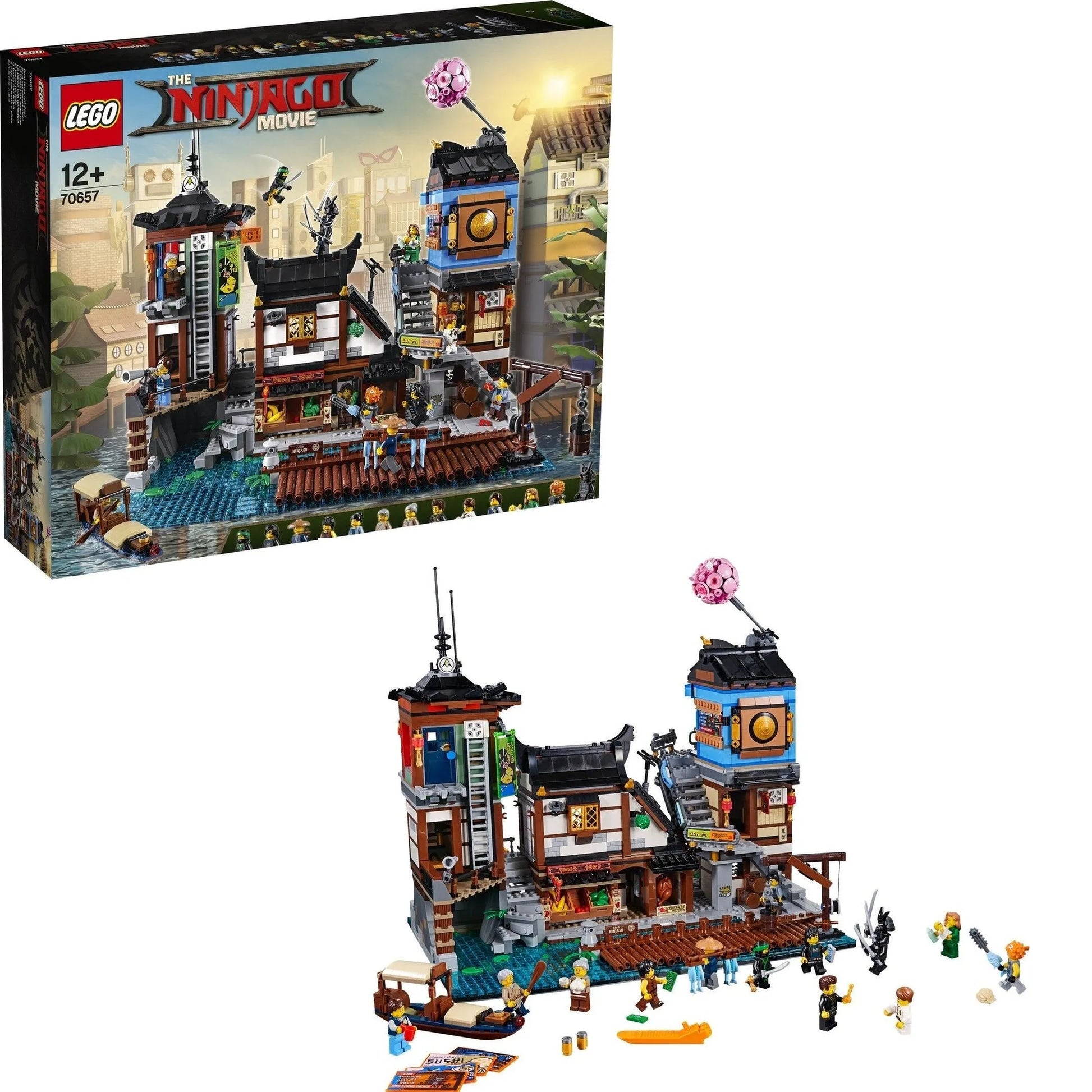 LEGO City haven met gebouwen en werkende kraan 70657 Ninjago LEGO NINJAGO @ 2TTOYS | Official LEGO shop😊🥰 LEGO €. 599.99