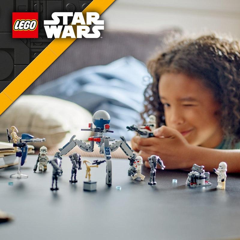 LEGO Clone Trooper™ & Battle Droid™ Battle Pack 75372 StarWars LEGO Star Wars TM @ 2TTOYS | Official LEGO shop😊🥰 LEGO €. 25.49