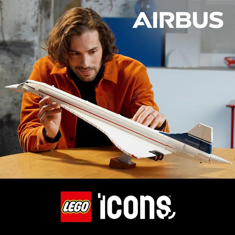 LEGO Concorde 10318 Icons LEGO ICONS @ 2TTOYS | Official LEGO shop😊🥰 LEGO €. 204.99